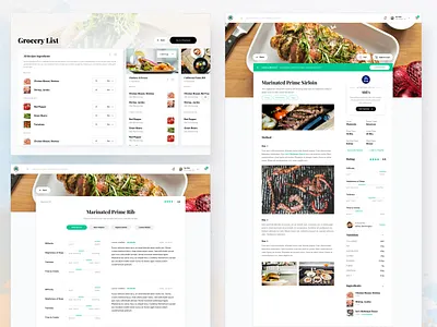 Cooking Web App cooking