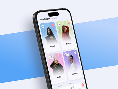 eCommerce - Shop list 3d influencer