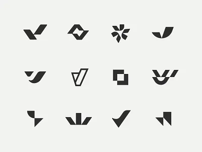 JV Marks branding icons identity j jv lettermark logo logos marks monogram v