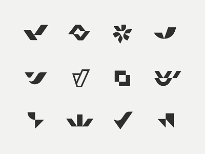 JV Marks branding icons identity j jv lettermark logo logos marks monogram v