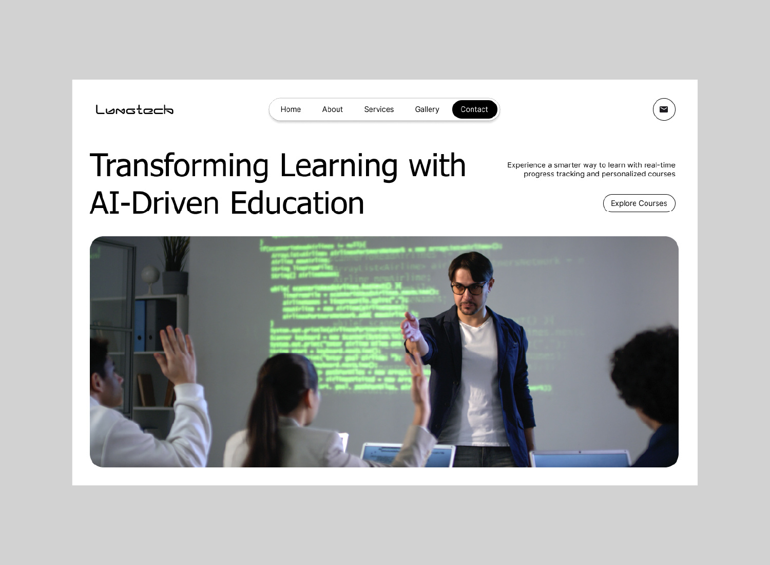 AI Learning Platform – Motion UI Exploration ai animation branding design education fluxa graphic design home learning live motion motion graphics study technology trantition ui ux website