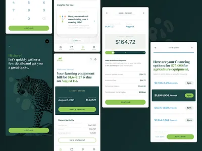 Amur - Mobile Financing Application design financing madebycraft mobile product design ui ux
