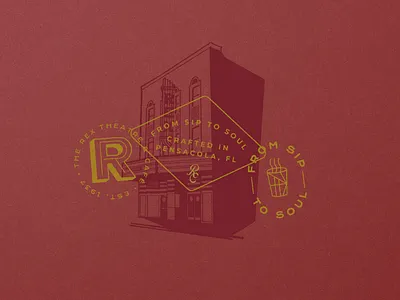 Rex Stamps brand branding handdrawn illustration stamps