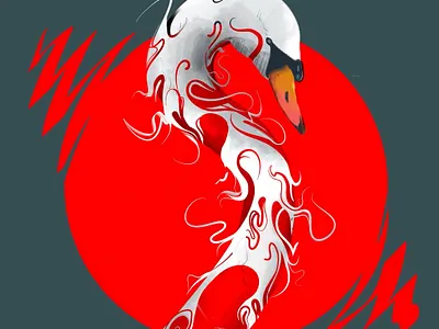 SWAN illustration swan