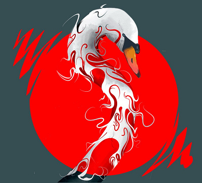 SWAN illustration swan