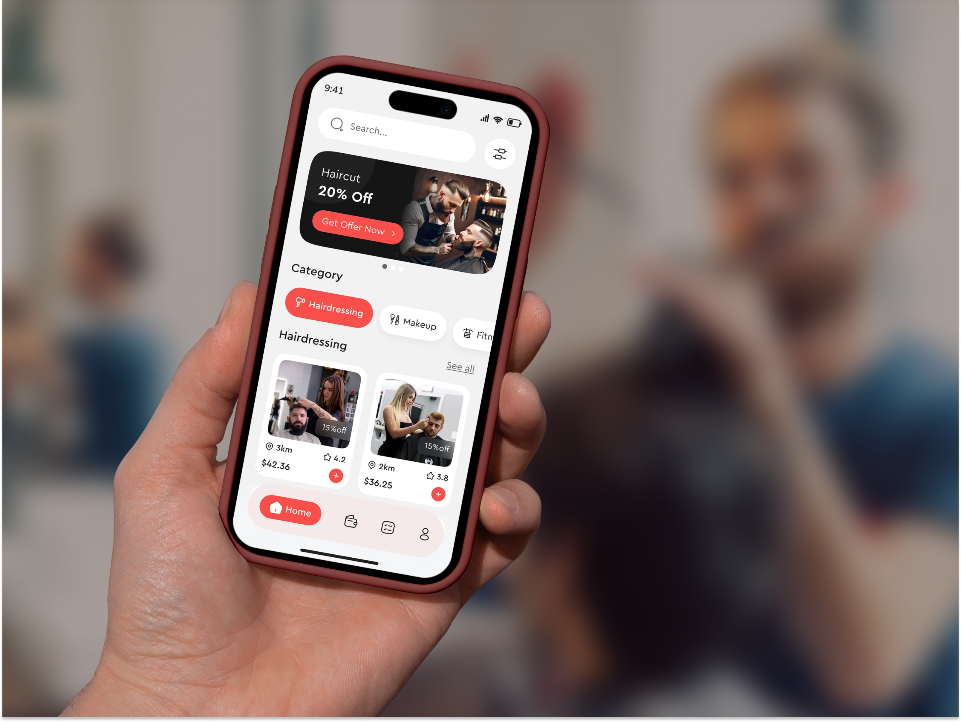 Example of Mobile App Design UI UX