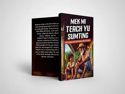Old jamaican proverbs and sayings amazon kdp amazon kdp book book cover book design design graphic design illustration interiror kdp cover