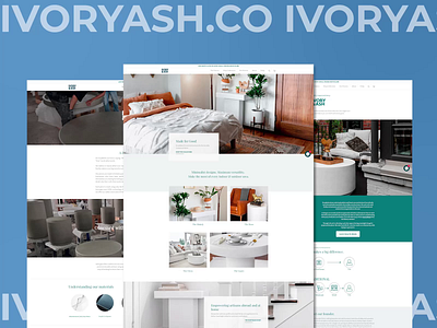 IVORYASH - website creation 2023 agency brainshtorm branding business design figma graphic design internet like marketing promotion site ui uiux ux web webdesign webpage website