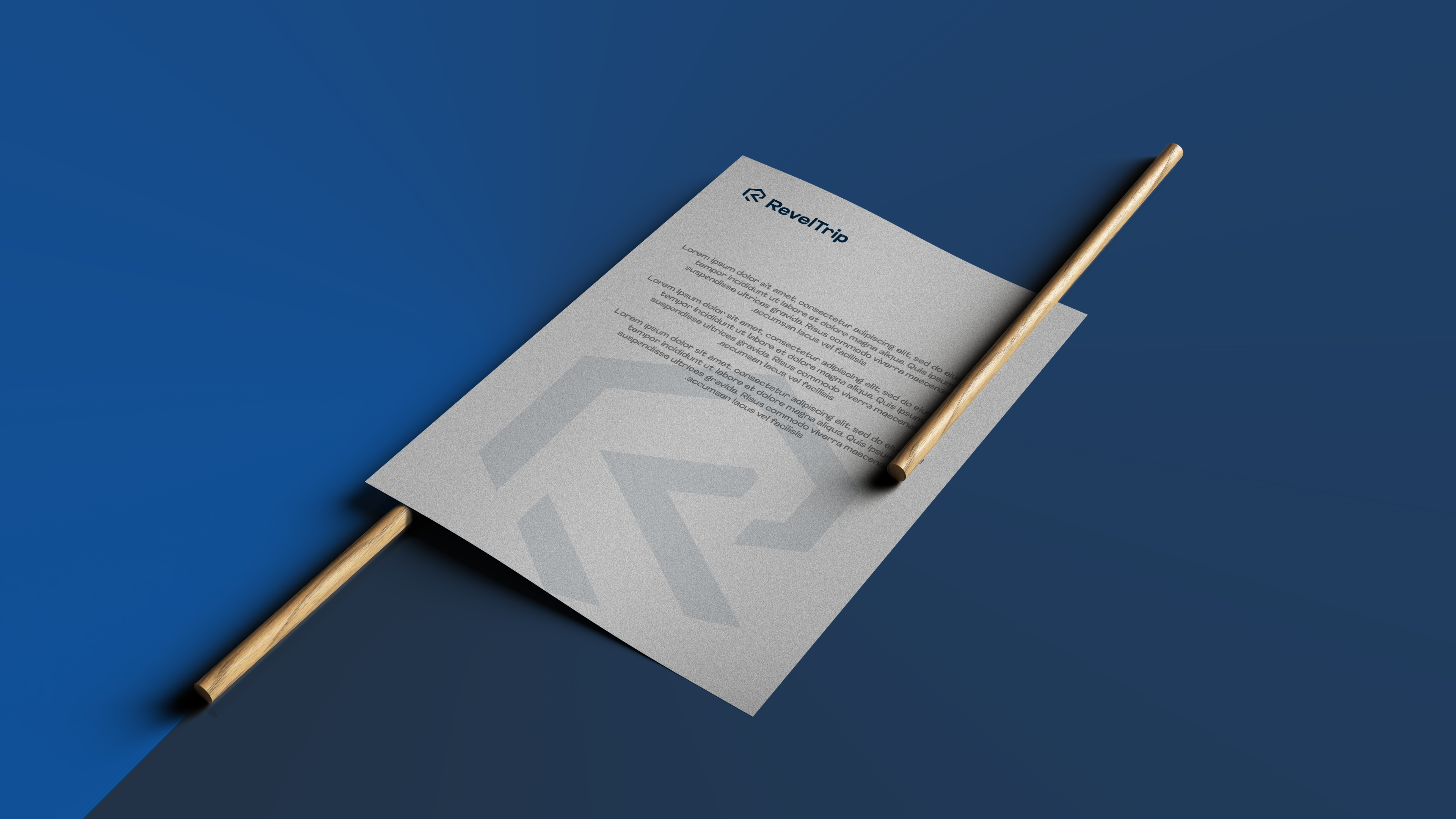 Reveltrip Stationery & T-Shirt Design abstract logos brand design brand identity brand identity design branding brandmark business card business card design graphic design letterhead logo design logomark logotype stationery design t shirt design