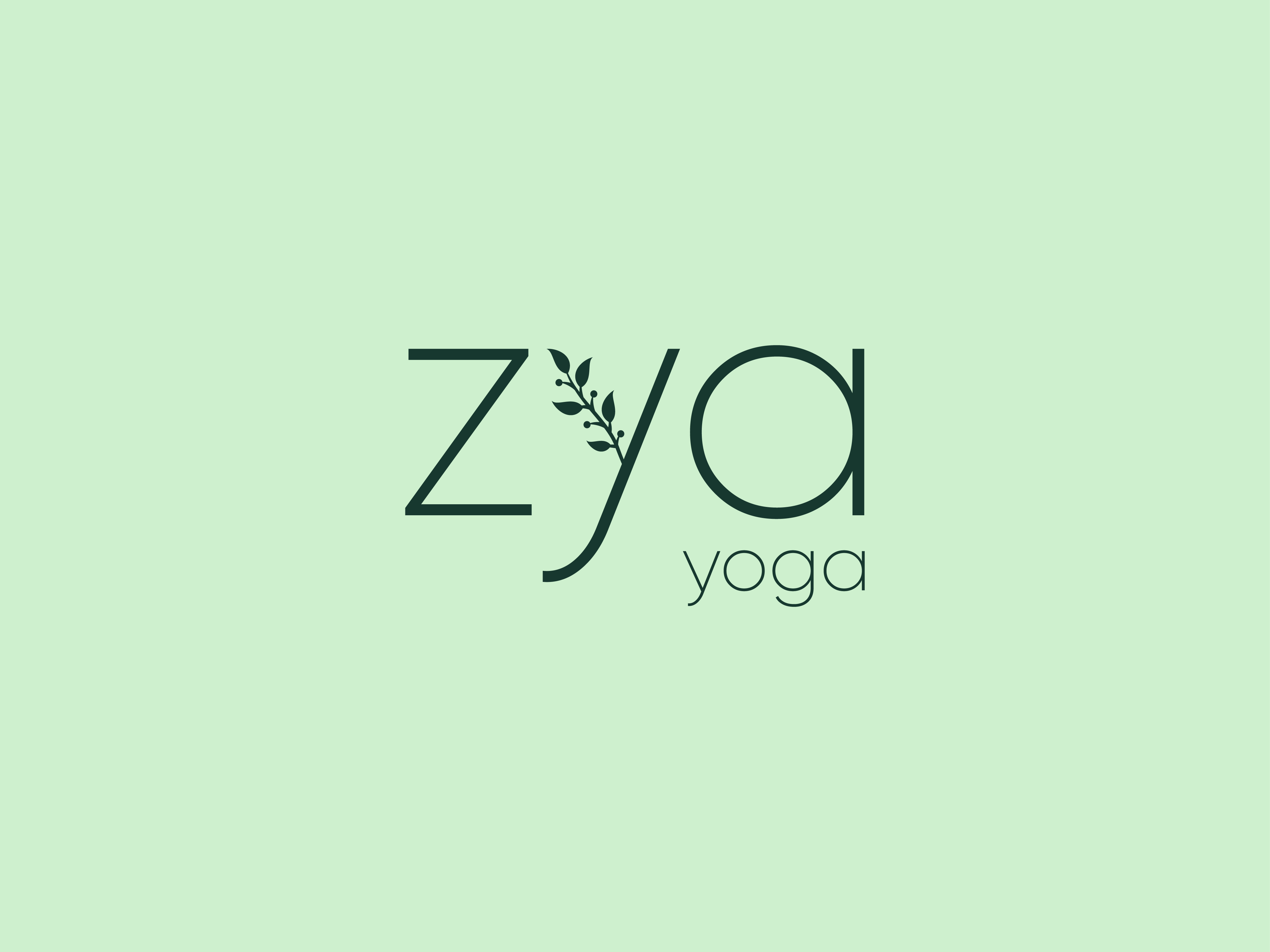 Zya Yoga Logo Design abstract logos brand design brand identity brand identity design brand logo branding business logo exercise brand logo exercise logo graphic design logo logo creation logo design logomark yoga logo yoga mark yoga symbol