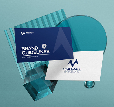 Visual Identity, Brand Guidelines - Marshal Consultancy abstract logos brand design brand guidelines brand identity brand identity design brand style guide branding color scheme graphic design logo logo creation logo design logo guidelines logomark mockups design stationery design style guide t shirt design typography