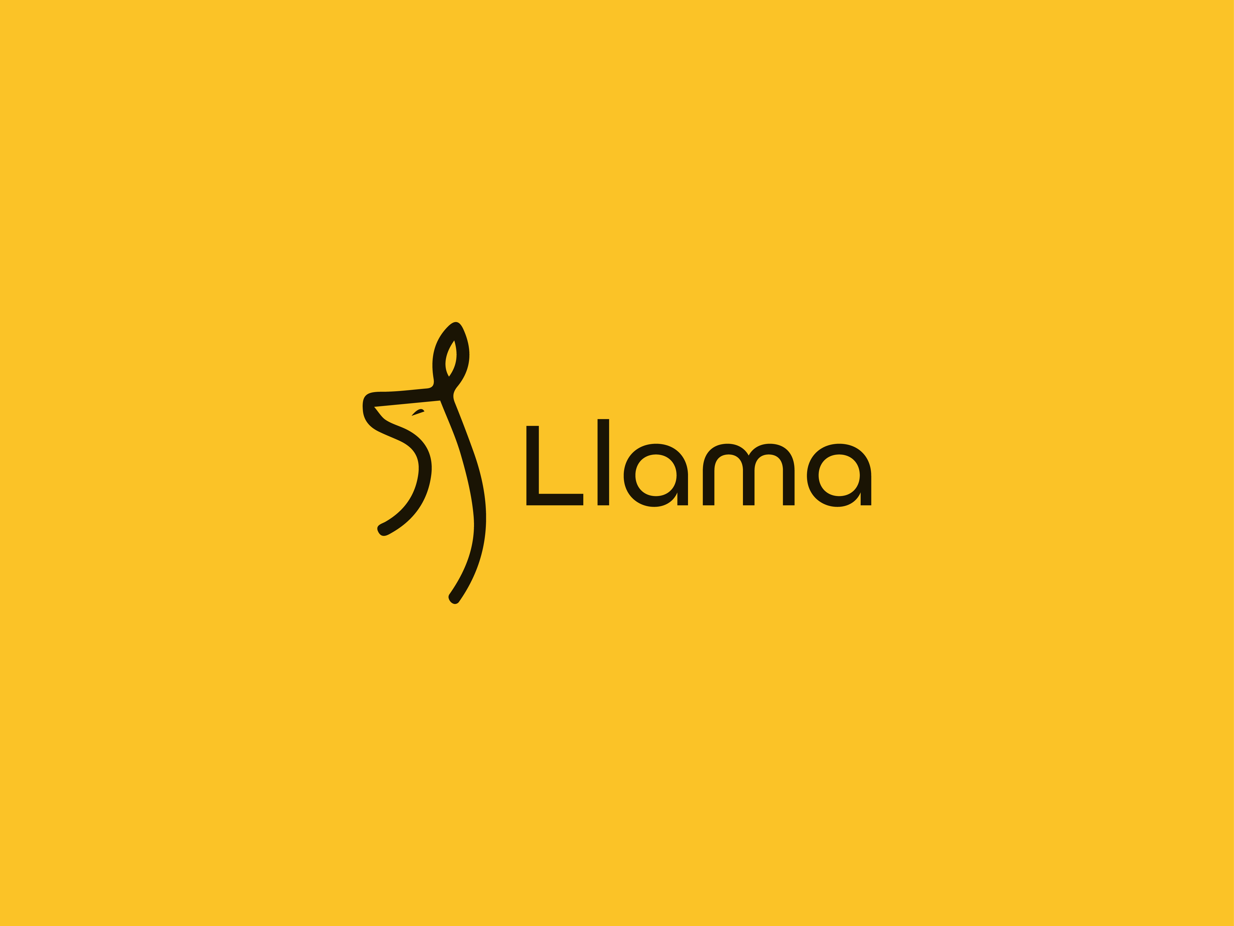 Llama Business Logo Design abstract logos animal logo brand design brand identity brand identity design branding brandmark graphic design llama logo logo creation logo design logomark logotype