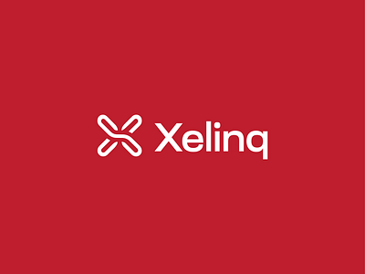 Xelinq logo design abstract logos brand design brand identity brand identity design brand logo branding business logo chain logo design company logo graphic design link logo logo creation logo design logomark logotype xelinq logo