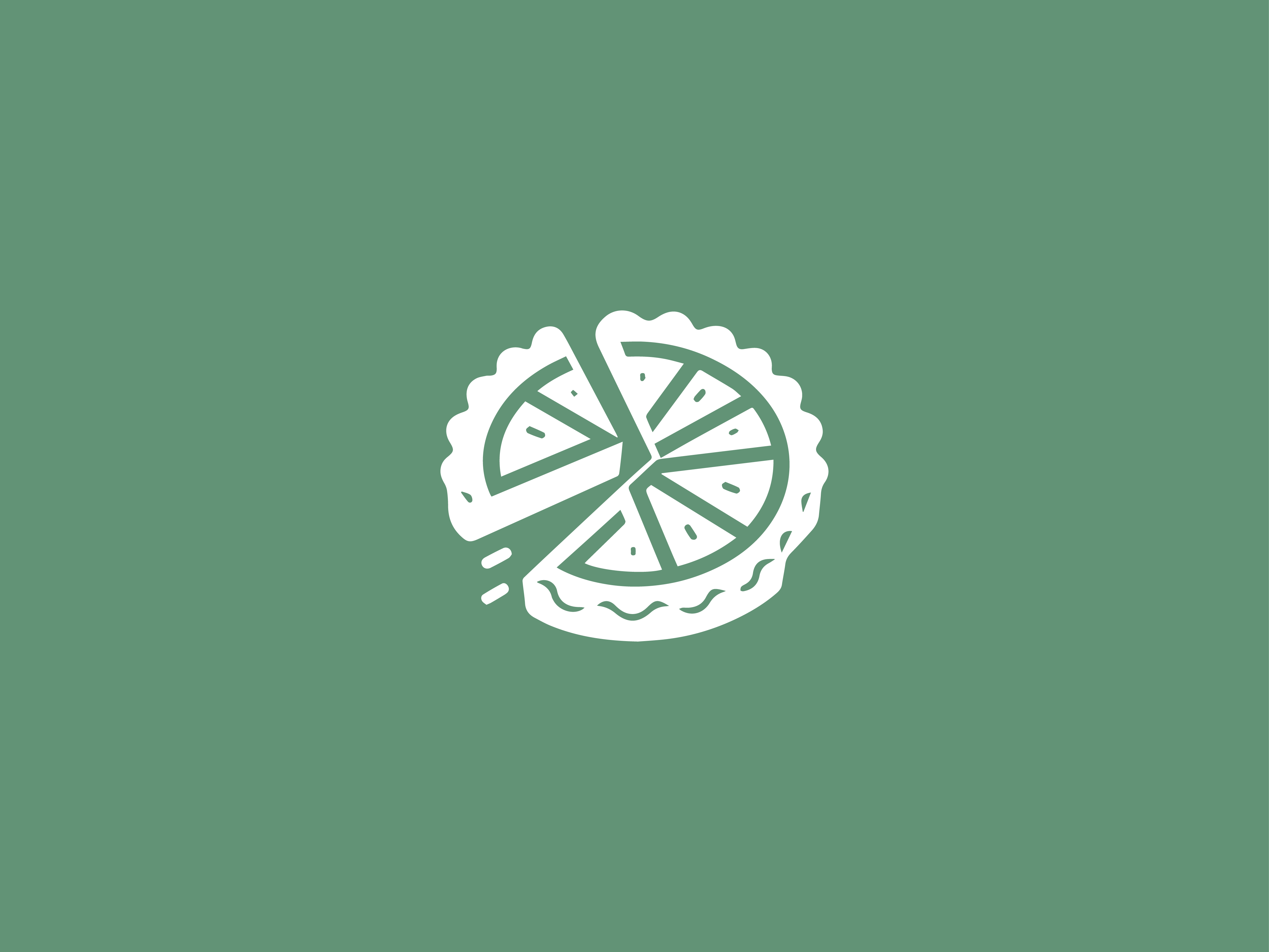 Fanslices Logo Design abstract logos brand design brand identity brand identity design branding brandmark graphic design logo creation logo design logo maker logo type logomark pizza logo pizza logomark pizza symbol slices logo