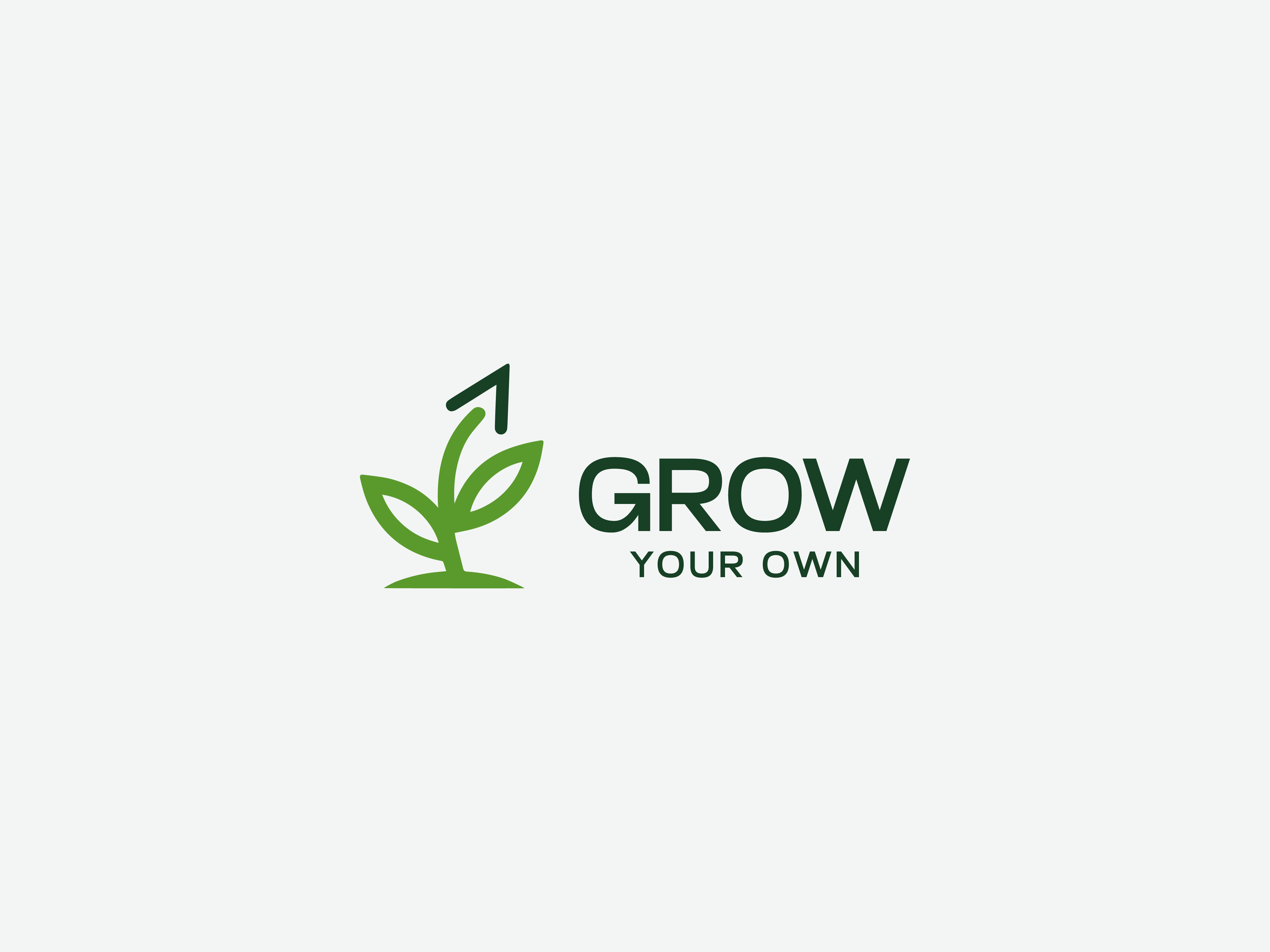 Grow your own Logo Design abstract logos agriculture logo brand design brand identity brand identity design branding business logo graphic design grow logo logo creation logo design logomark logotype plant logo tree logo