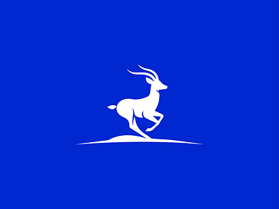 Antilope Logo Design abstract logos animal logo antilope logo brand design brand identity brand identity design brand logo branding business logo graphic design logo creation logo design logomark logotype minimalist logo