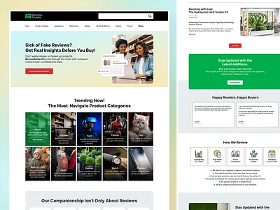 Review Guide Website UI Design app design branding design figma graphic design landingpages ui uiux ux web webdesign website website design