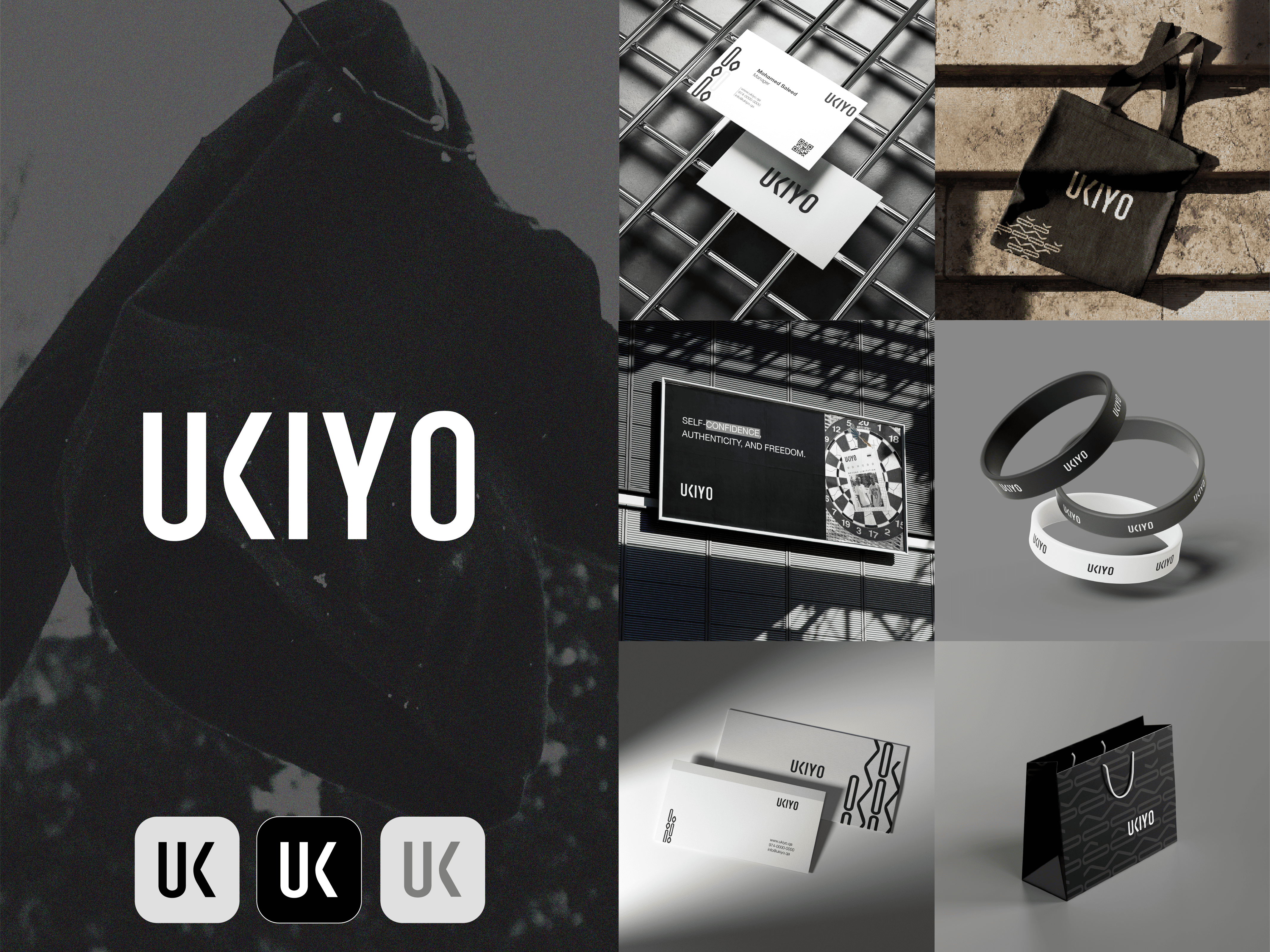 Ukiyo - Logo, Branding, Brand Identity Design brand brand design brand guidelines brand identity brand identity design branding brandmark business brand identity fashion brand fashion brand identity graphic design logo logo creation logo design logo maker logo type logofolio logomark streetwear brand streetwear logo