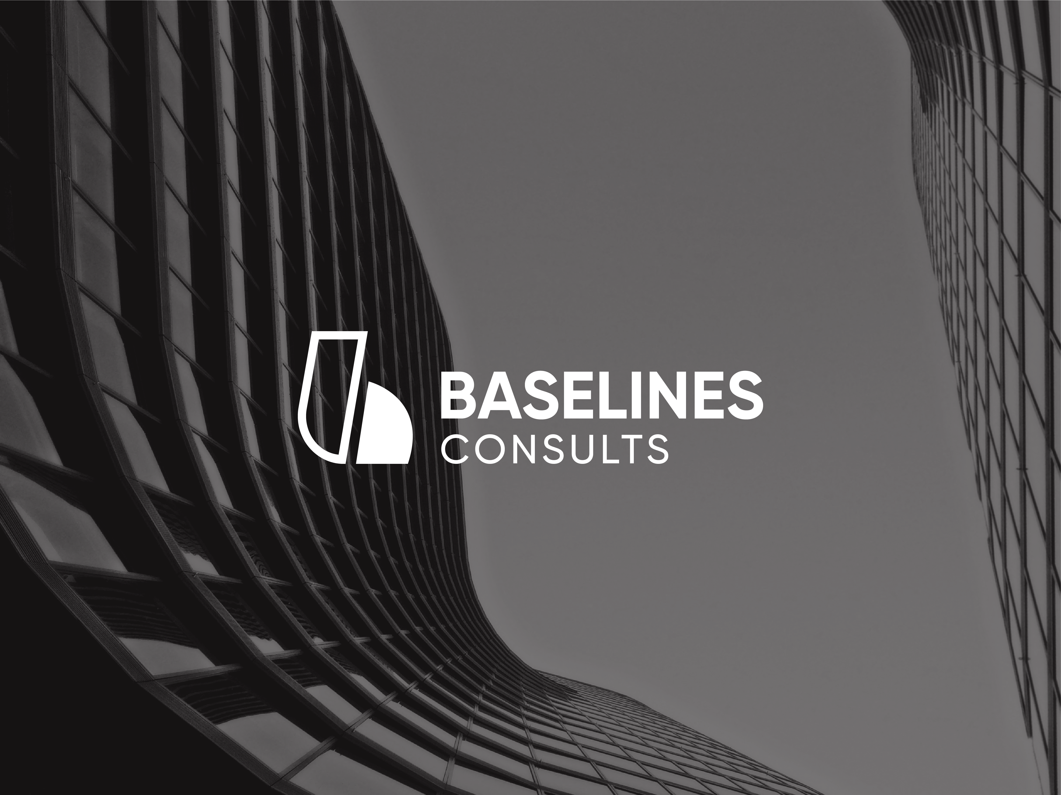 Baselines Consults Logo Design abstract logos brand design brand identity brand identity design branding brandmark building logo business logo company logo graphic design logo creation logo design logomark logotype real estate logo design