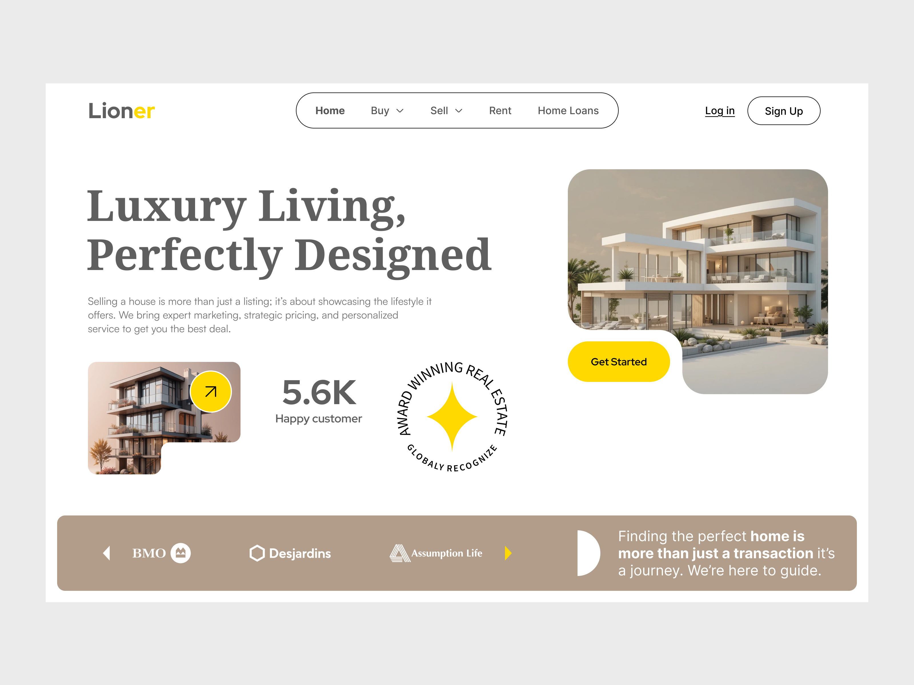 Example of Website UX/UI Design (10 Page)