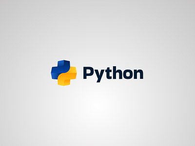 Python branding graphic design logo typography vector