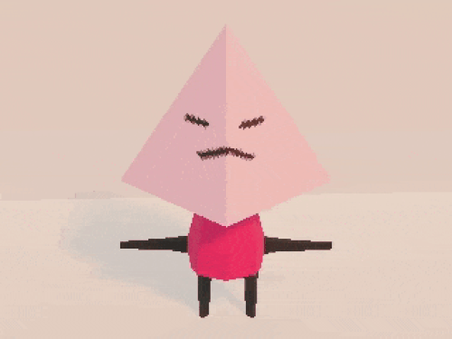 my little pyramid dude :) 3d design personal