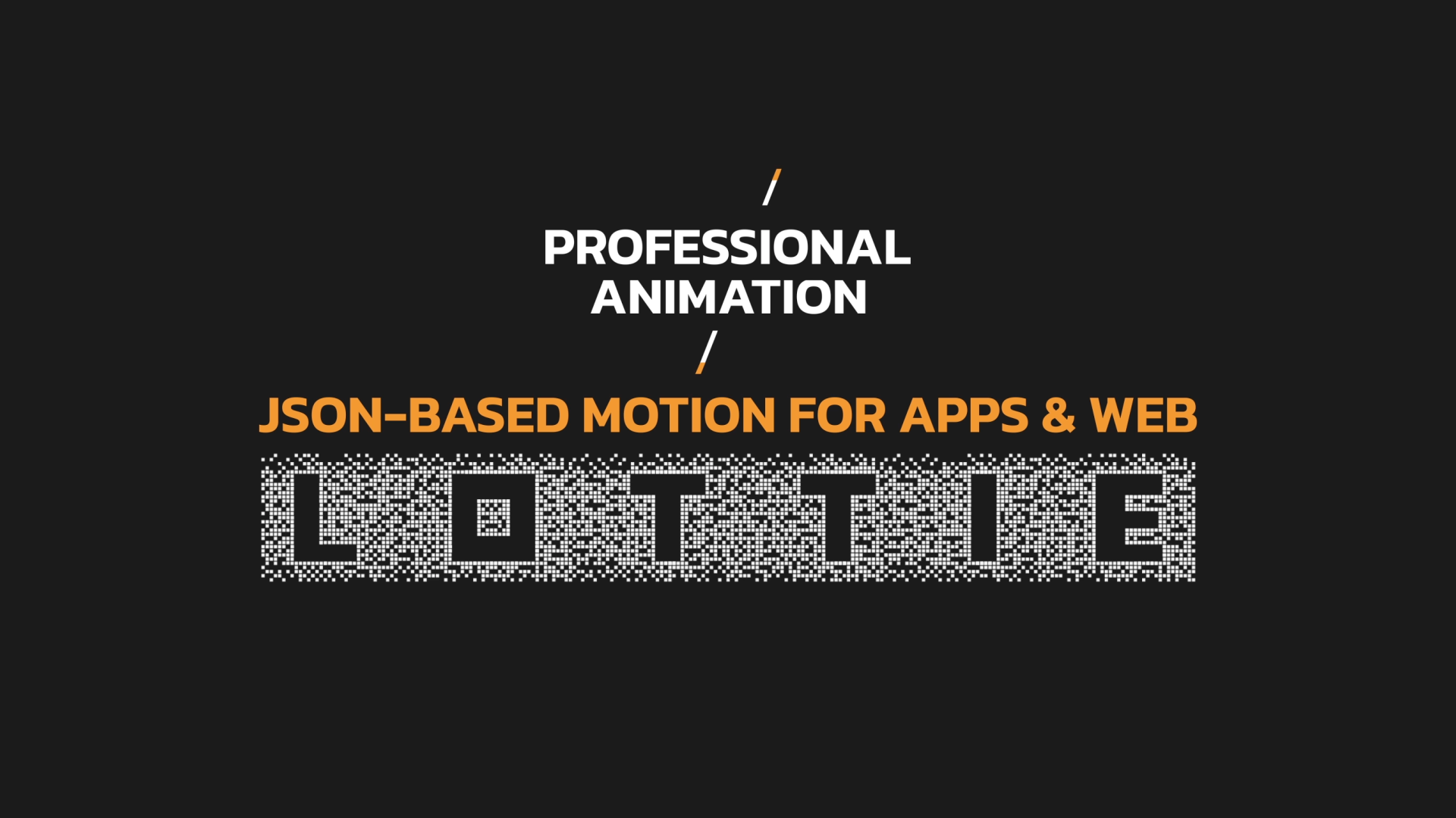 Example of Json Based Animation For Apps Or Website