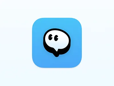 Social App Icon app app icon app icon designer branding chat chat bubble design icon set icons illustration ios logo media simple social