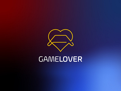 Gamelover Logo Design, Gamepad + Heart Icon brand identity branding corporate kogo creative logo game logo gamepad gaming company logo heart icon heart icon and gamepad line art line art logo logo logo design logodesigner logos logotype modern minimalist logo design one line art simple line art unique logo