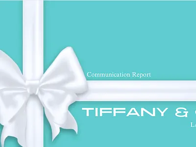 Communication Project - For Tiffany & Co. communication design luxury brand management