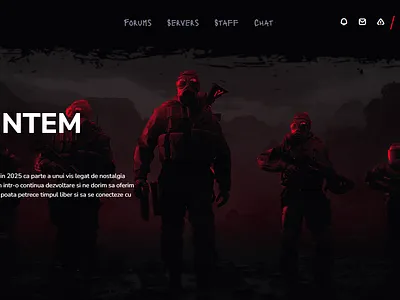 [Shadow Theme] Invision Power Suite - Forum Platform Design black css dark design forums gaming horror html ips javascript new red shadow theme ui ux webdesign
