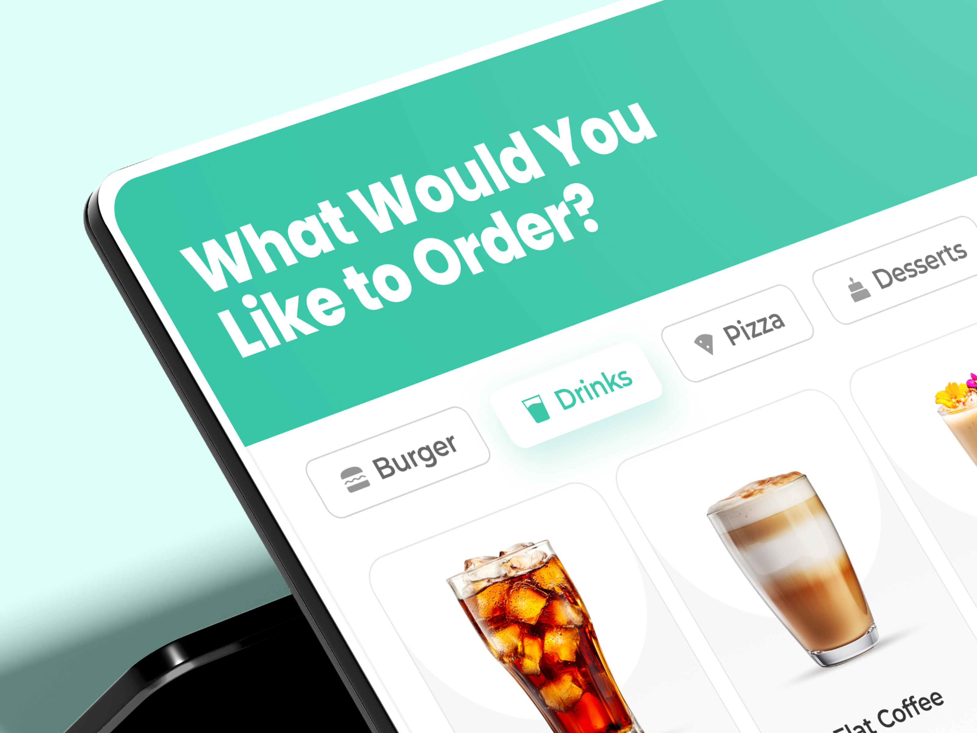 Order Screen – POS/iPad Interface | Daily Ui Challenge 012 ai design daillyuichallenge design ecommerce figma pos pos sales pratikbarot pratikbarotdesigns saas ui ux