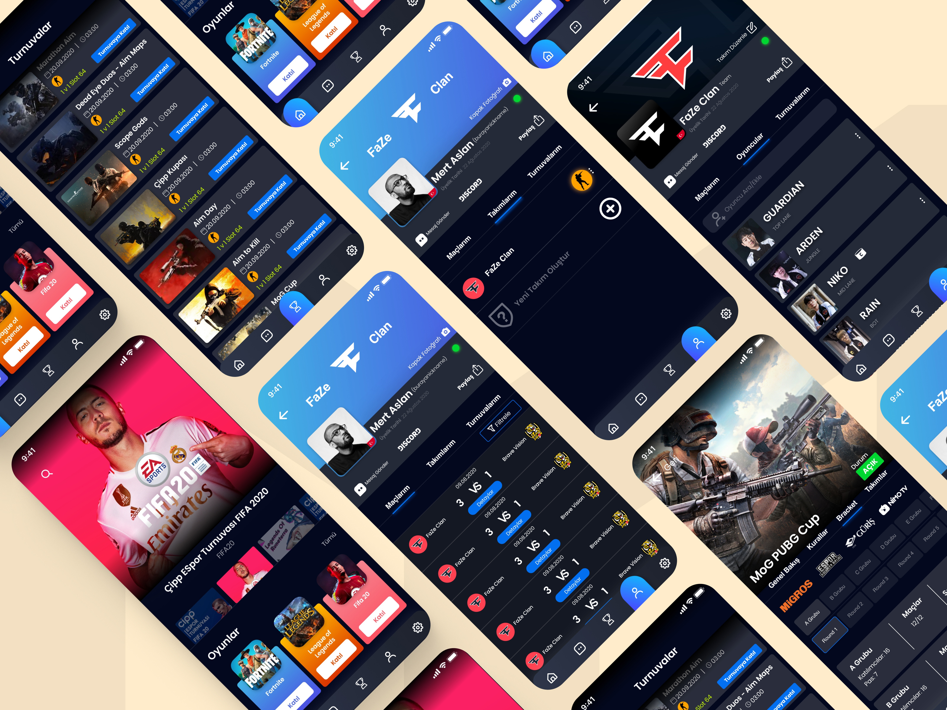 Example of UX/UI Design Mobile App