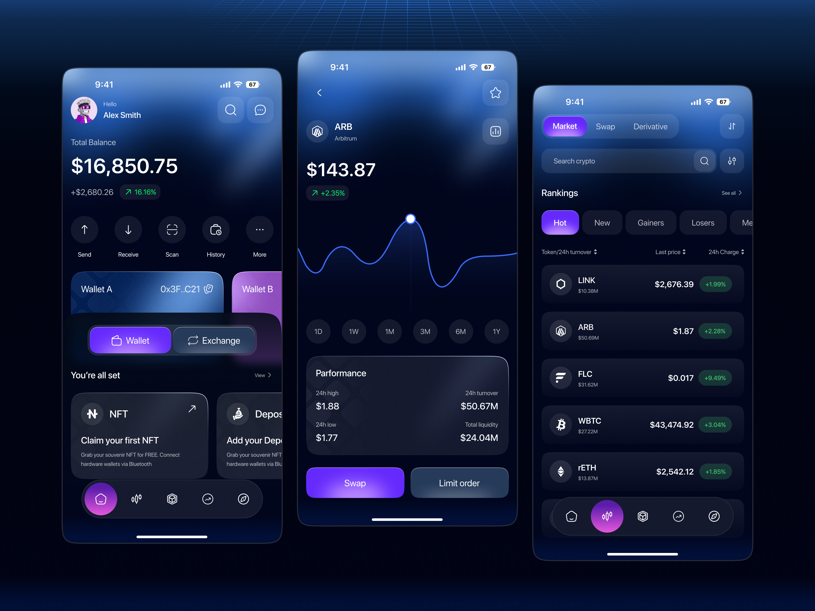 Example of Mobile App Design UI UX