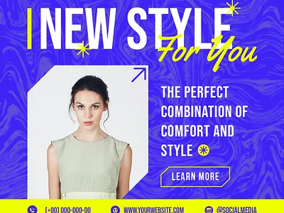 New Style For You branding fashion graphic design