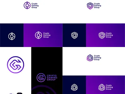 Crypto Gaming Group Logo Design| logo