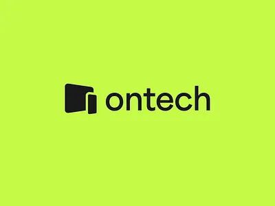 ontech - Logo animation animation branding graphic design logo motion graphics tech