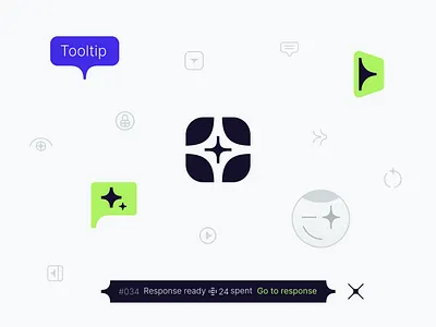AIFINITY UI identity ai branding elements graphic design icon identity singularity style ui