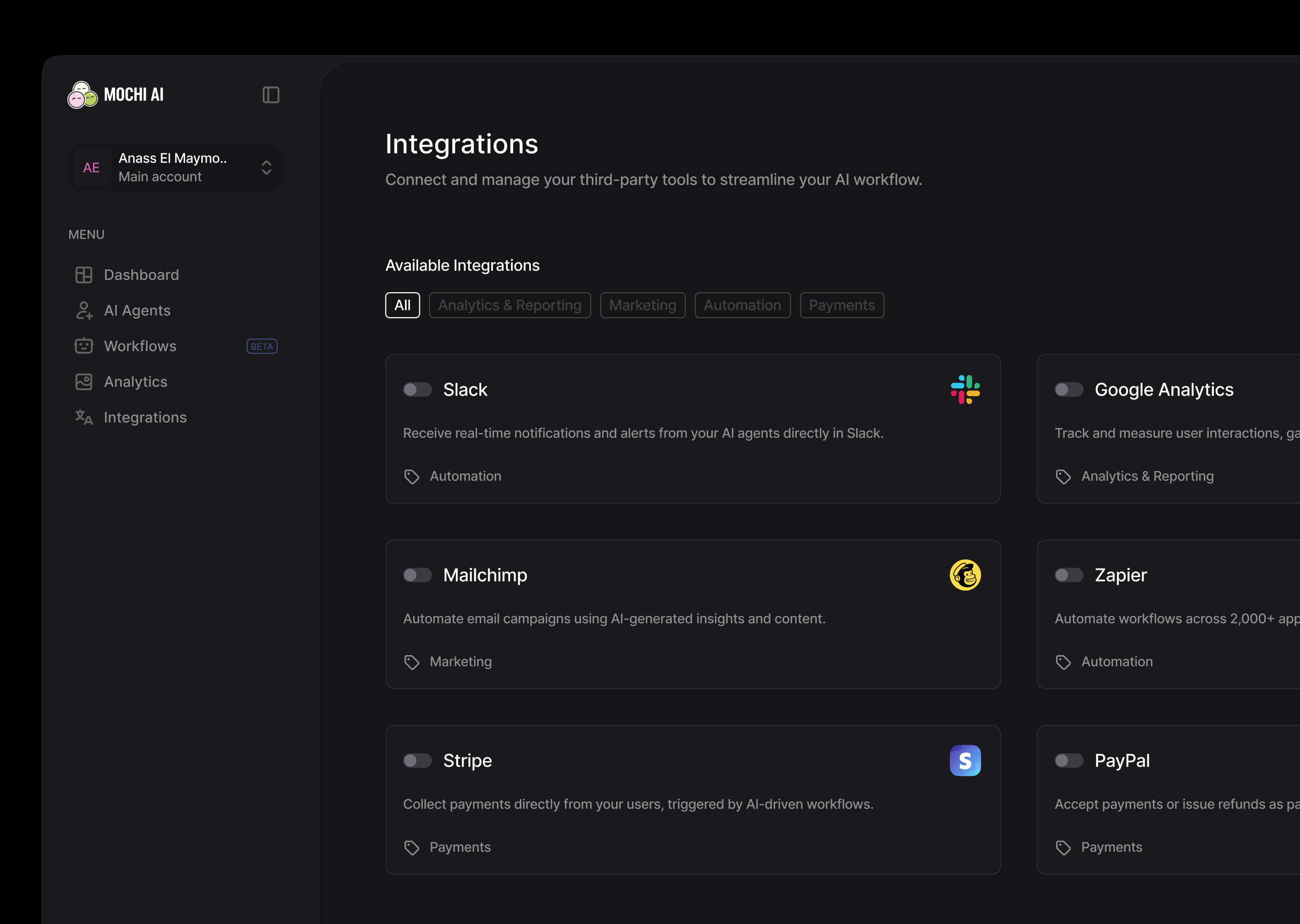 Example of Product Design Web & Mobile Project