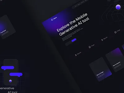 Cibrix Landing Page design graphic design illustration landing page ui web3 web3 ai web3 design web3 product