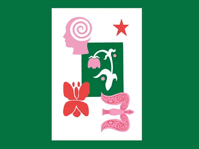 Zine Page 1 digital drawing graphic design illustration procreate