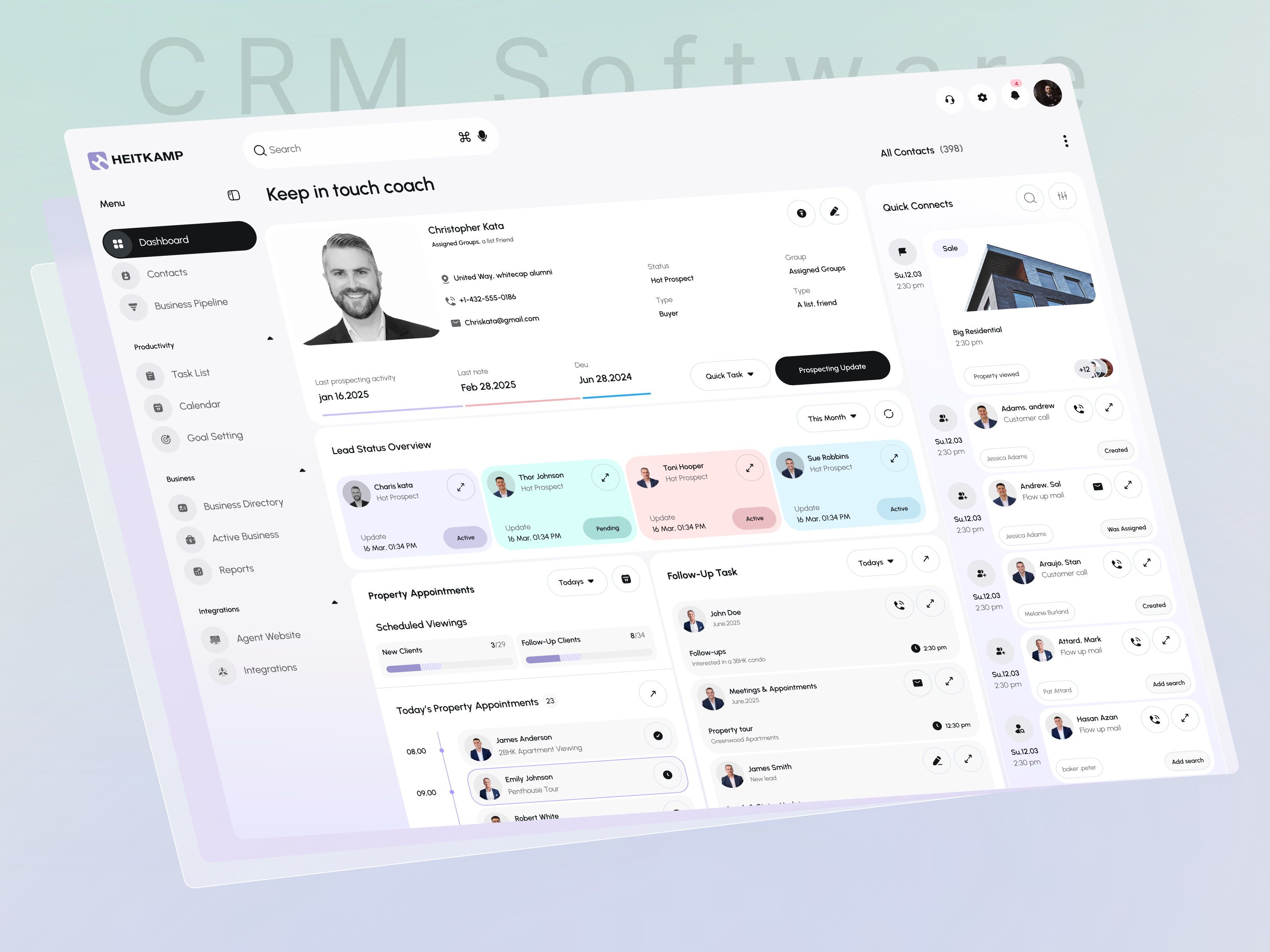 Example of Crm Dashboard