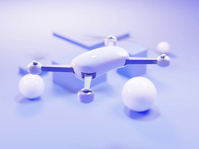 Drone Tutorial 3d animation blender drone illustration loop motion render tutorial