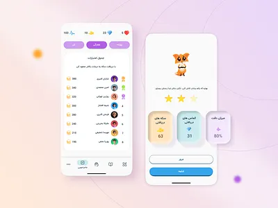 Educational App application branding color palet design design app design system e learning educational app illustration mobile mobile design students app typography ui uiux
