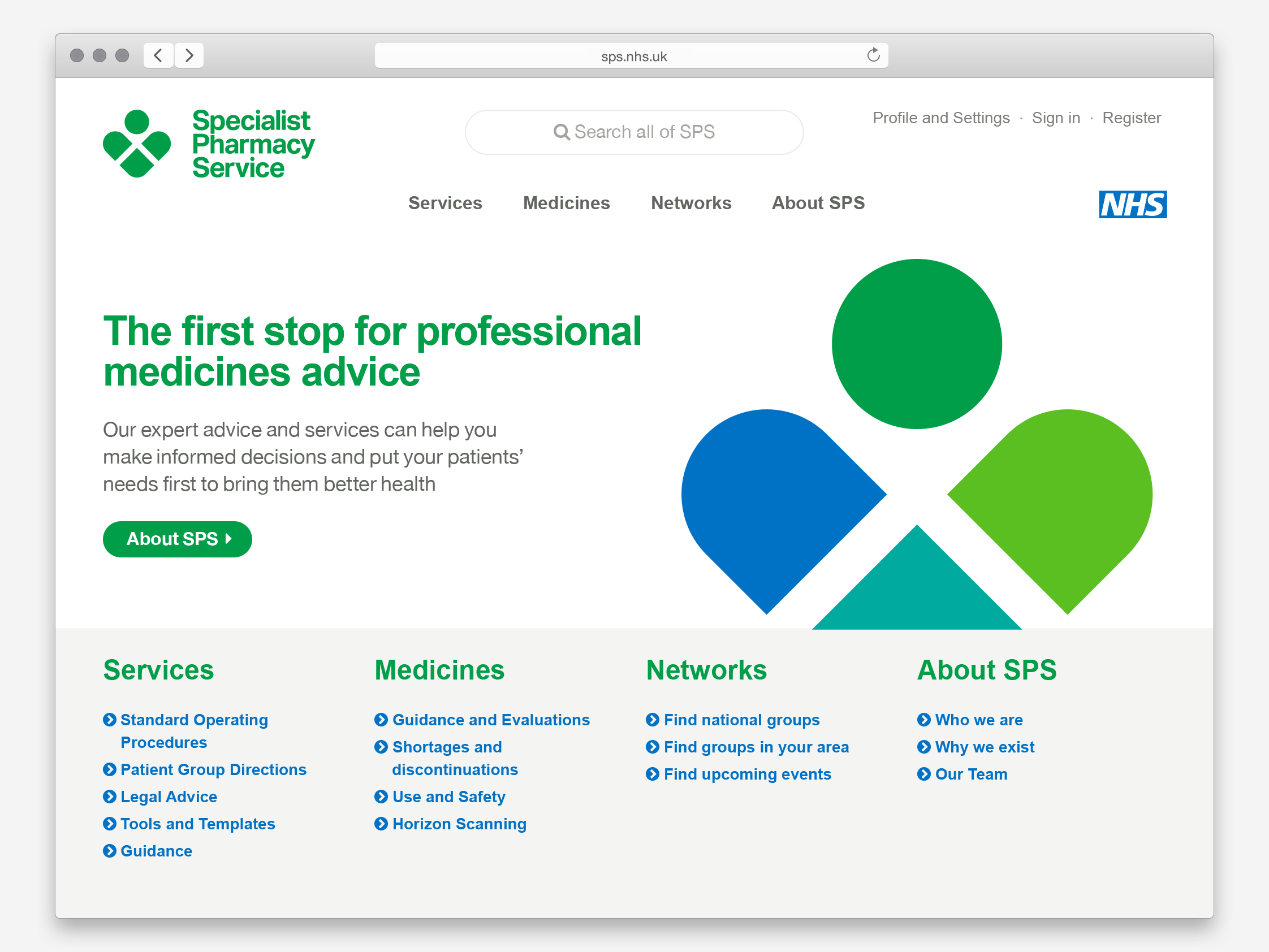 Example of Website Refresh