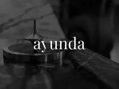 Ayunda Logotype branding design graphic design logo logotype typography