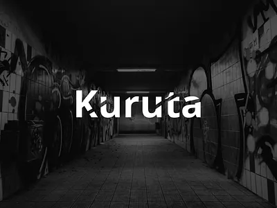 Kuruta Logotype branding design graphic design logo logotype typography