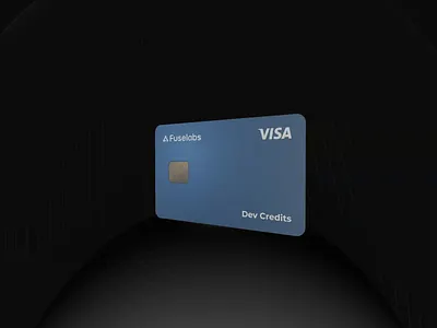 FuseLabs – Dev Credits Card Design 💳 3d animation branding card motion graphics