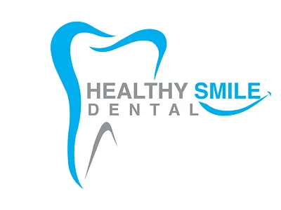 Healthy Smile dental logo smile logo