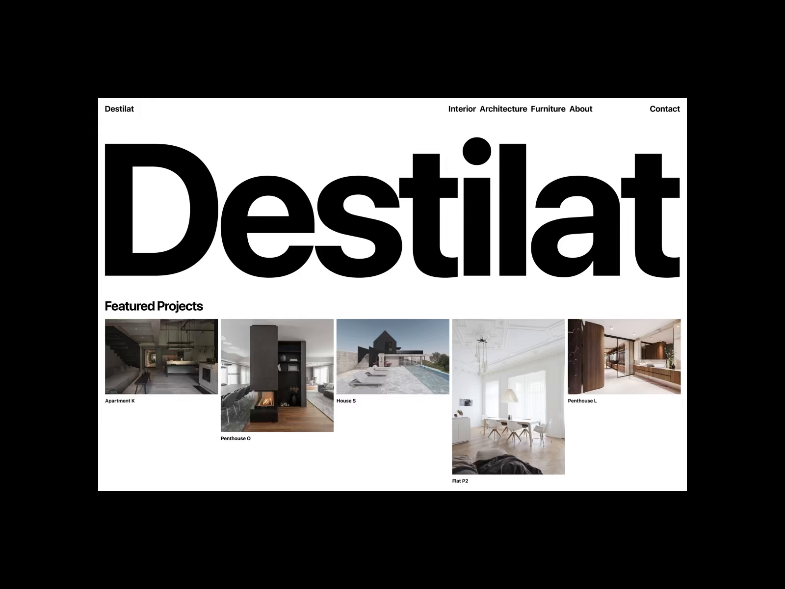 Example of Single Page Website